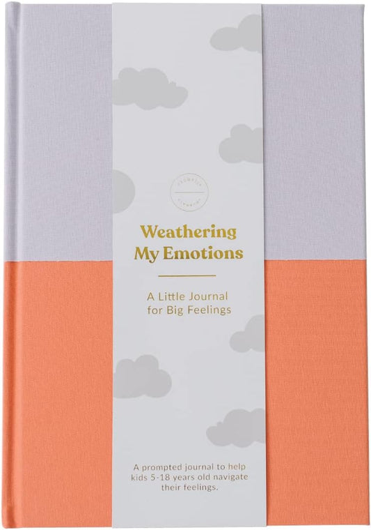 , My Big Feelings Journal: Discovering and Mastering Emotions (Lavender/Strawberry, Linen/Leatherette) | Feelings Journal for Kids | Mindfulness for Kids | Kids Journal