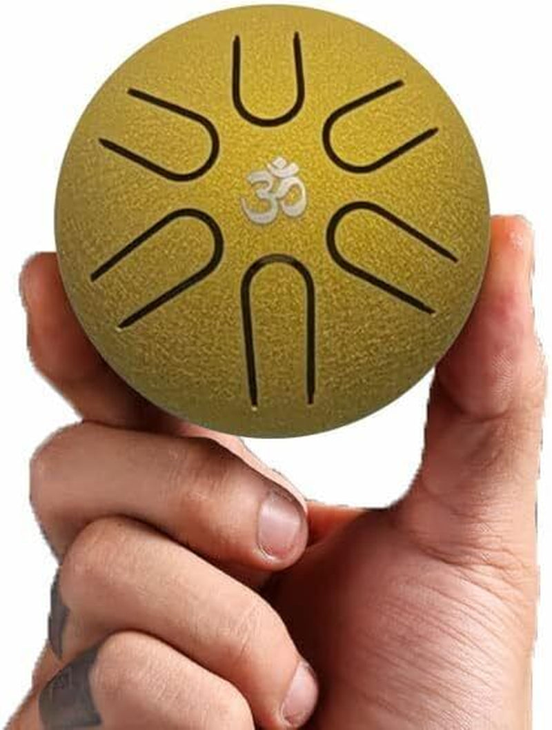 Rain Drum Steel Tongue Drum Hand Drum for Yoga Mind Meditation Gift 3 in / 6 IN