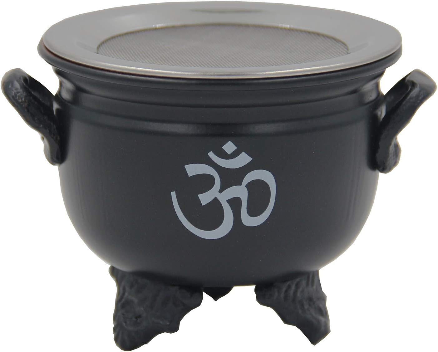 Large Metal Charcoal Incense Burner (OM)