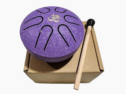 Rain Drum Steel Tongue Drum Hand Drum for Yoga Mind Meditation Gift 3 in / 6 IN