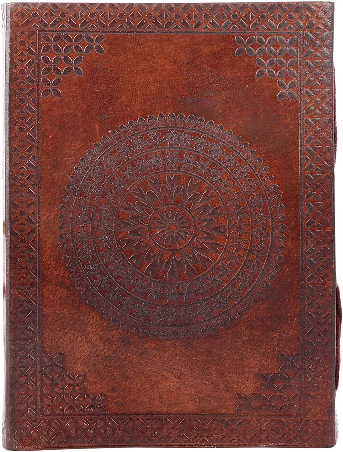 Leather Antique Handmade Double Dragon Journal Notebook Personal Diary Unlined Travel Organizer Art Sketchbook Unisex