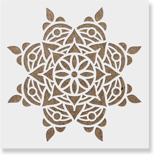 Rangoli Stencil - Ideal for Meditative and Spiritual Projects, Rangoli Pattern, Stencil Rangoli